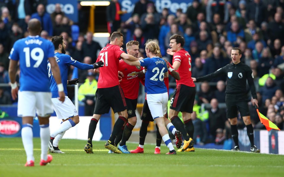  A heated game saw both teams share the spoils at Goodison