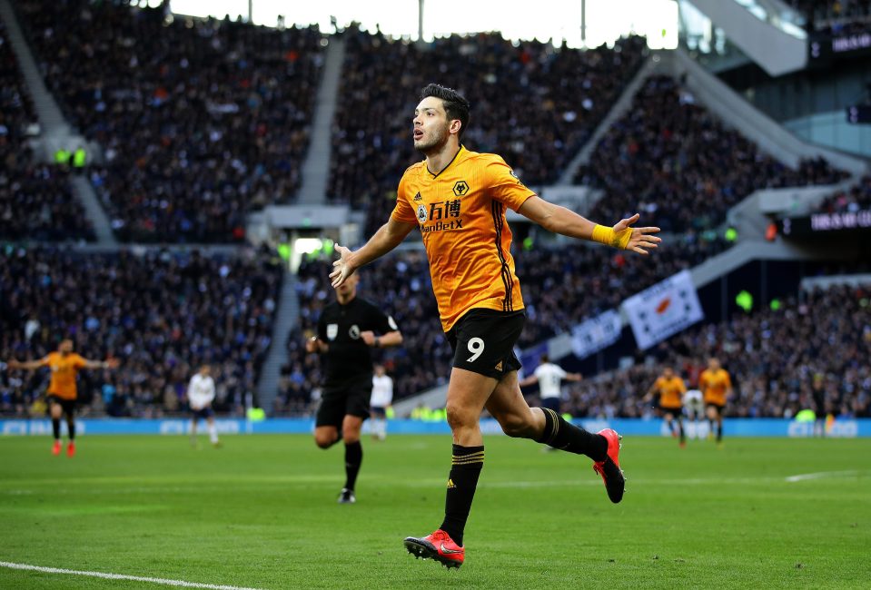  Raul Jimenez scored to snatch three points for Wolves