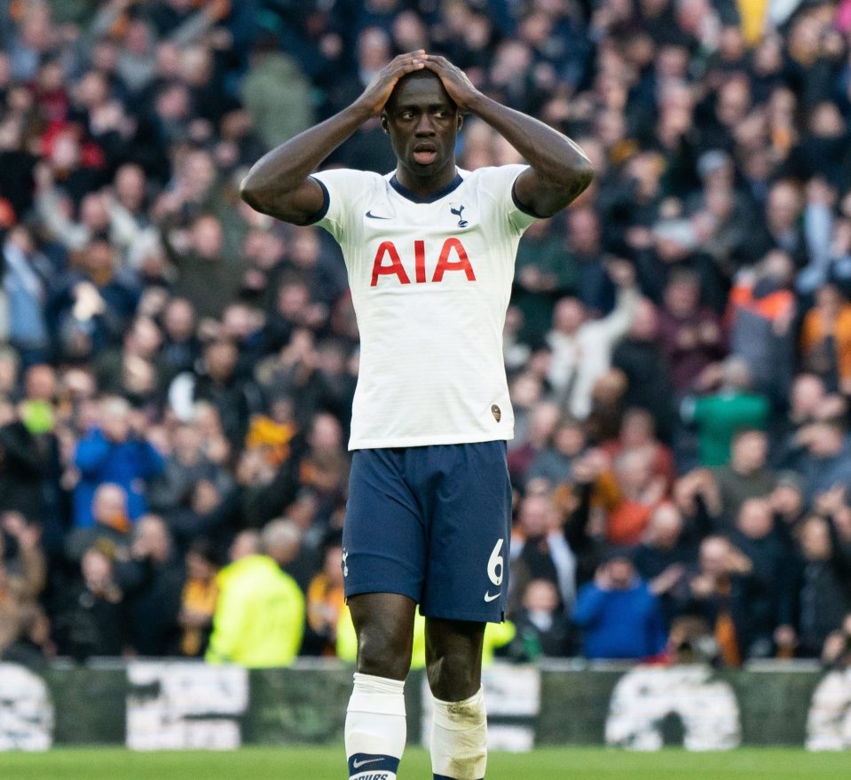  Davinson Sanchez had an afternoon to forget