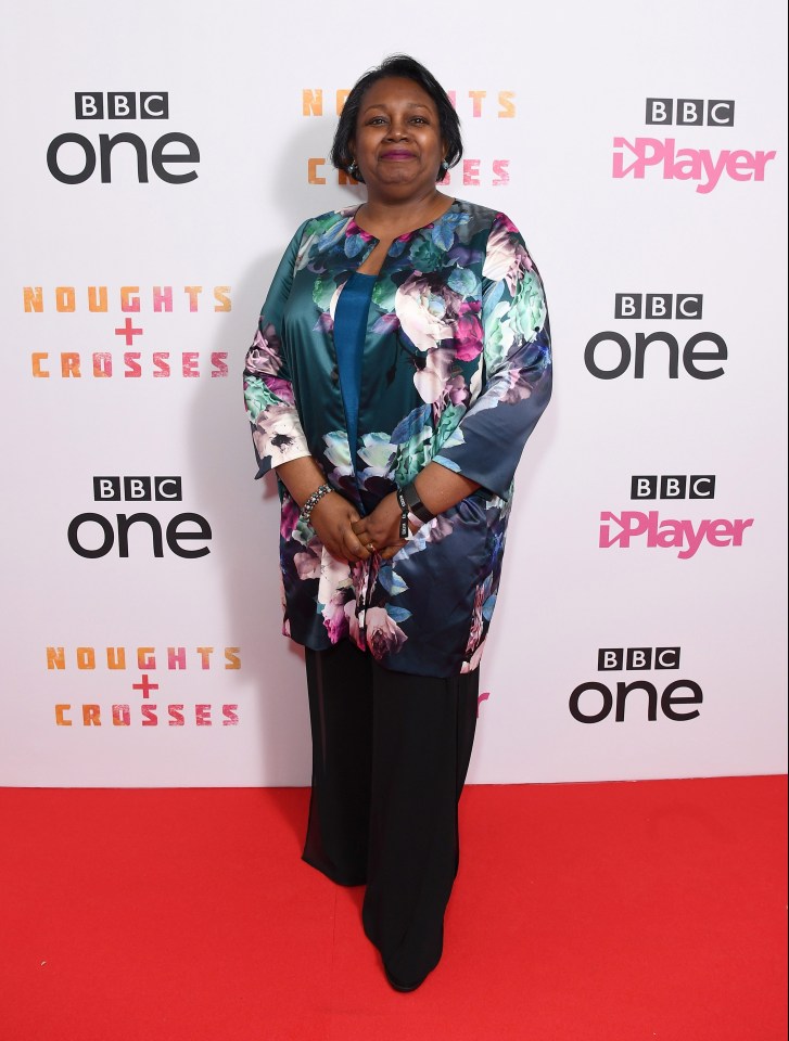 Malorie Blackman at the premiere of new BBC One drama Noughts And Crosses