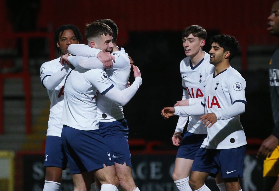  Parrott scored for the Under-23s against Wolves on Monday