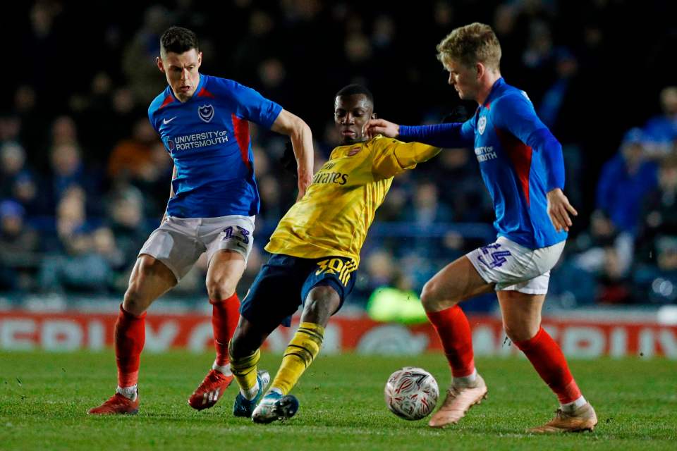  James Bolton, left, is another Pompey star suffering at home