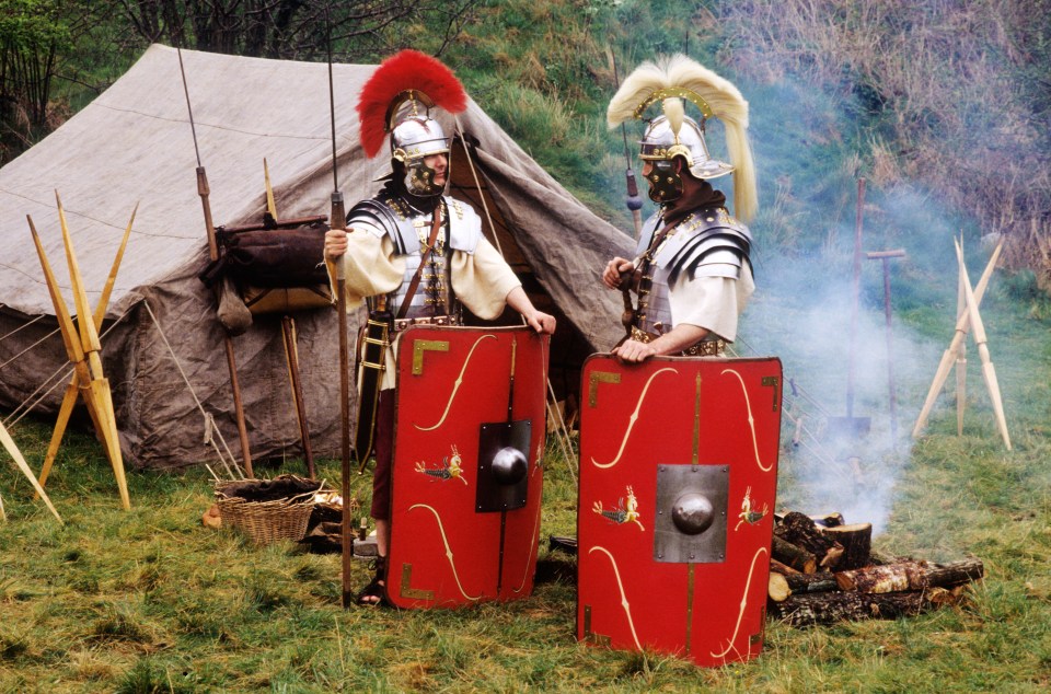  Busy Roman soldiers would have found fast food very useful