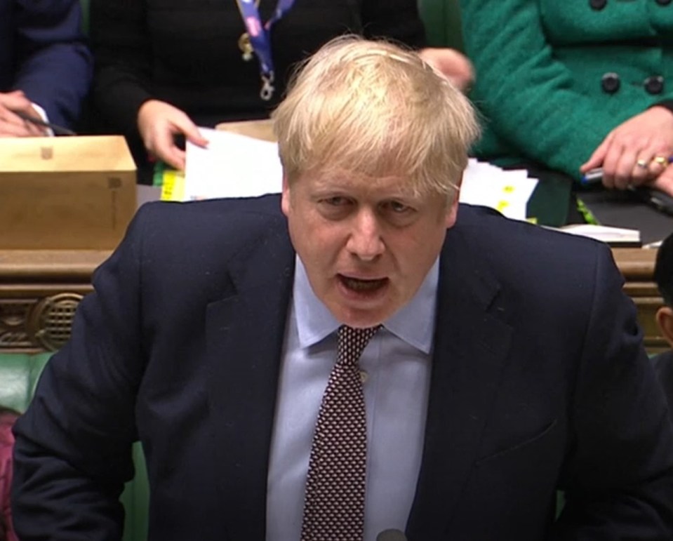  Boris Johnson made the announcement today at PMQs