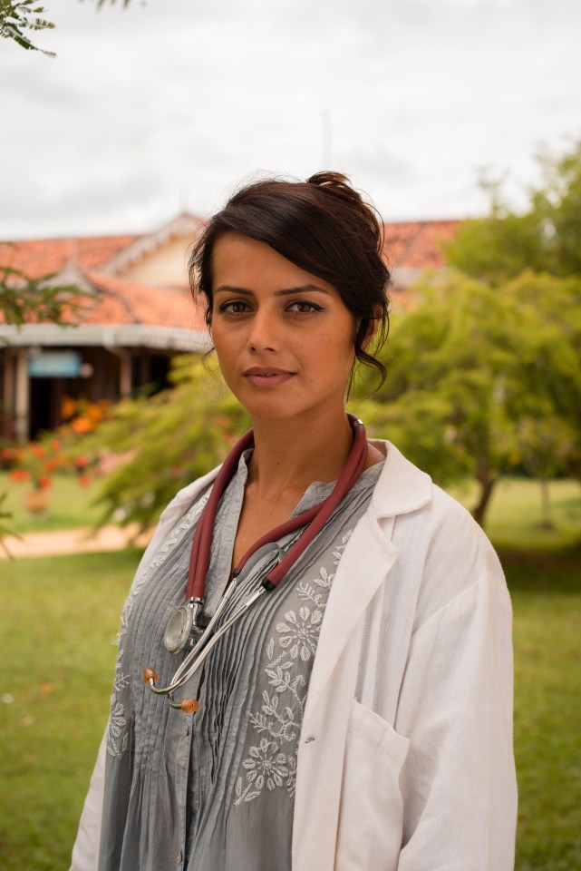  Amrita Acharia plays Ruby Walker, the junior Doctor who in the last series moved to India to get over a break-up