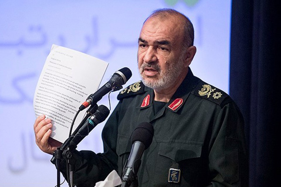  General Hossein Salami, head of the Iranian Revolutionary Guards Corps, claimed coronavirus could be a US biological weapon