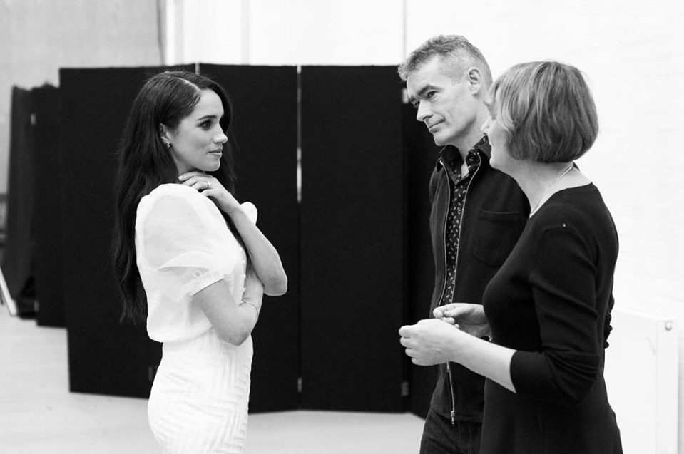  The Duchess speaks to National Theatre artistic director Rufus Norris