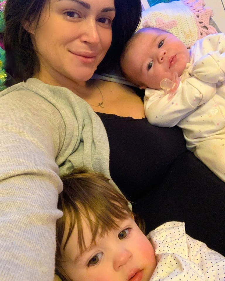 The reality star gave birth to daughter Sadie nine weeks ago