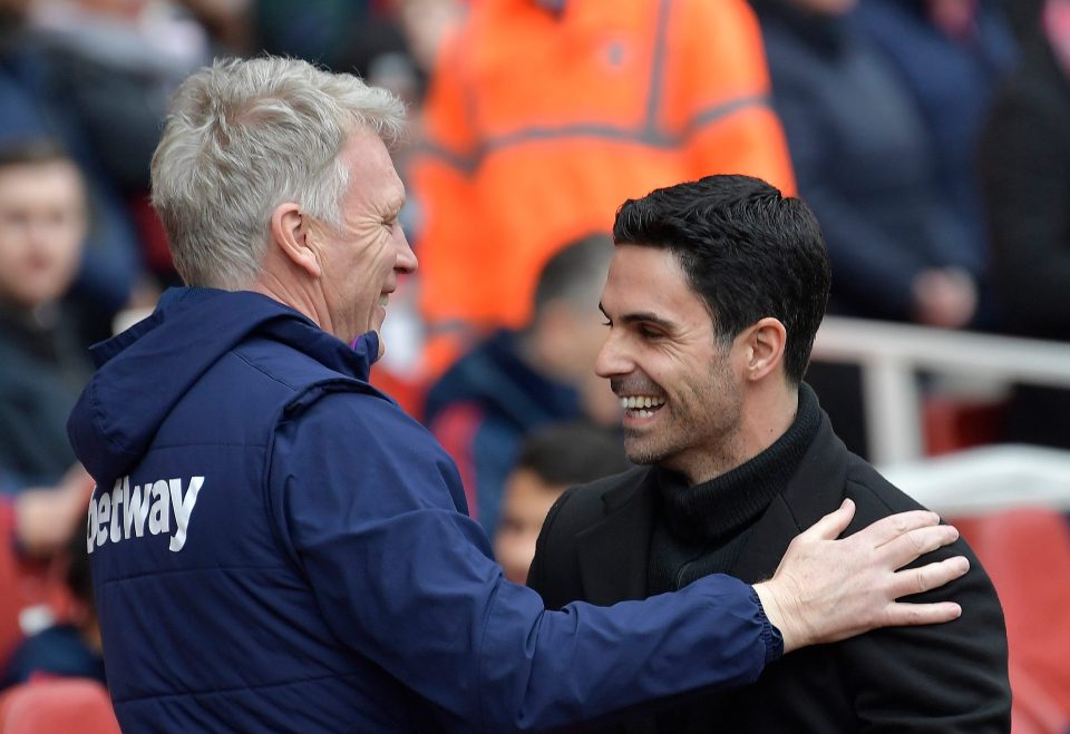  A number of West Ham staff are entering self-isolation after coming into contact with Arteta