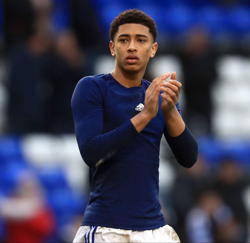  Jude Bellingham has already played 35 times for home-town club Birmingham this season, aged 16, and is being targeted by a host of major clubs