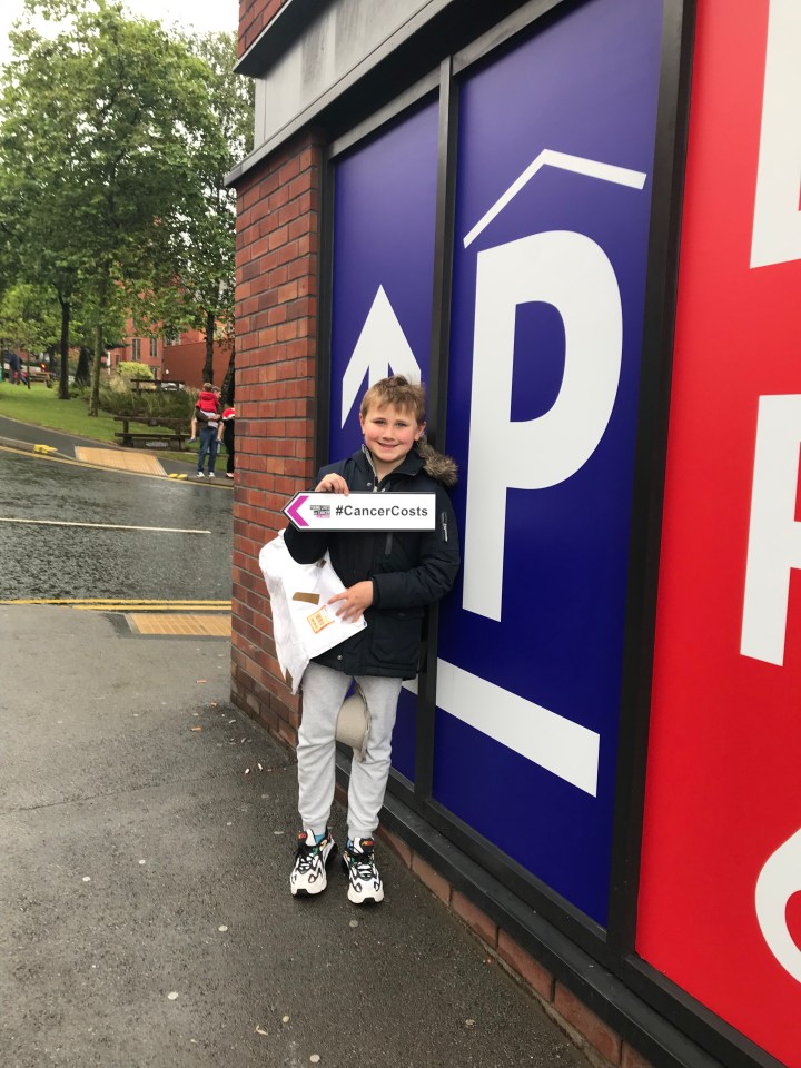  The family pay £16 a day to park in a private lot as the spaces at the hospital in Sheffield are 'always taken'