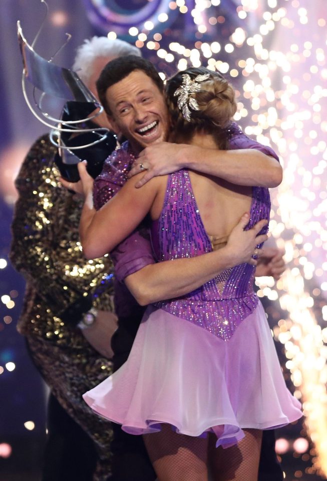  Joe Swash and Alex Murphy were crowned the winners last night