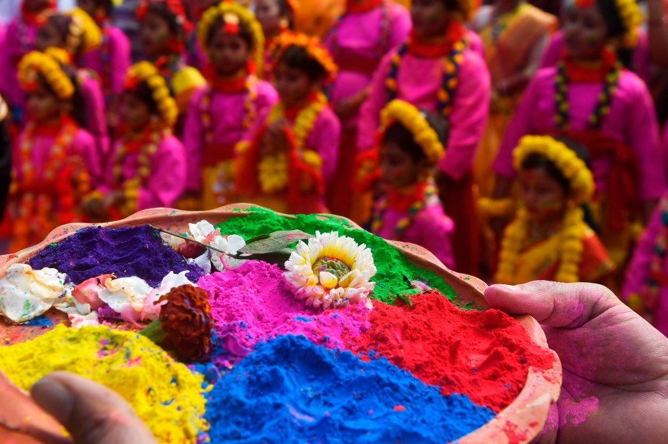 Holi is often referred to as the festival of colours