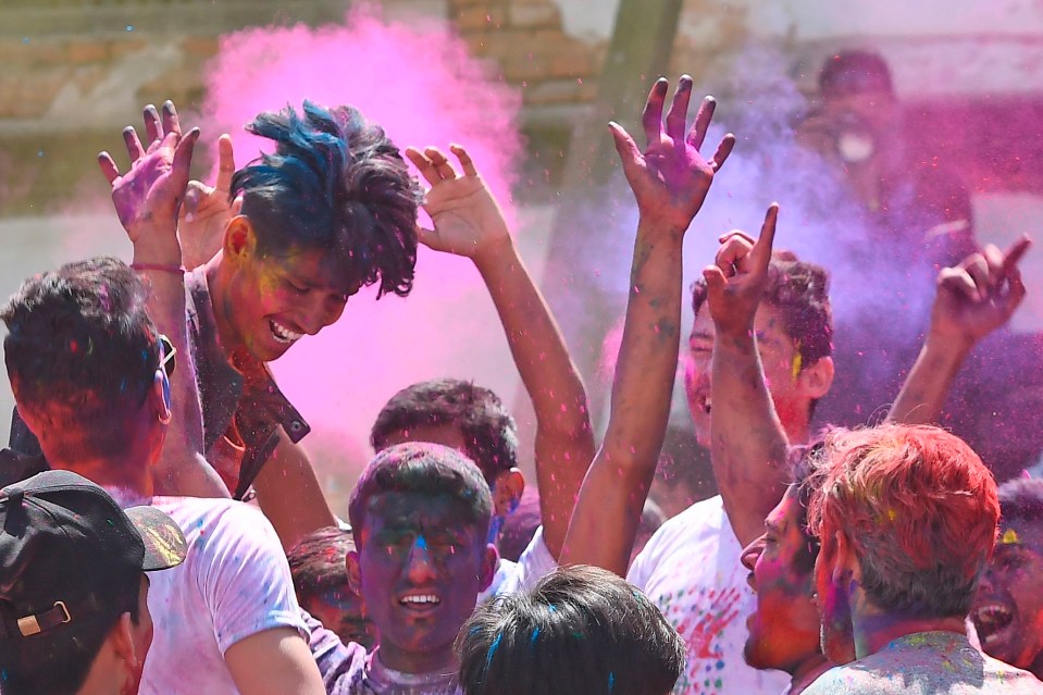 The Holi festival returns for another year