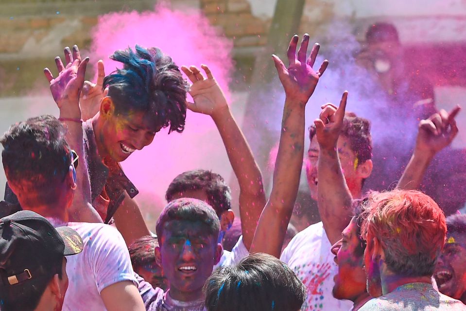  The Holi festival returns for another year