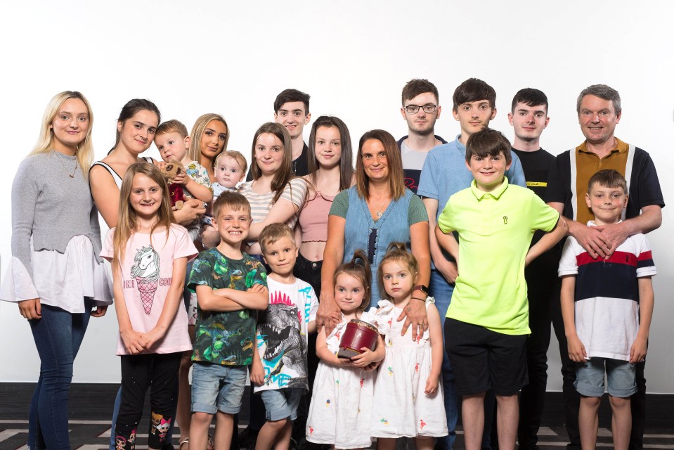 The Radford's are Britain's biggest family with Sue and Noel set to have their 22nd child