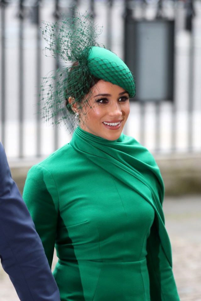 Her hat was a bespoke piece by William Chambers, with similar styles coming in at £630