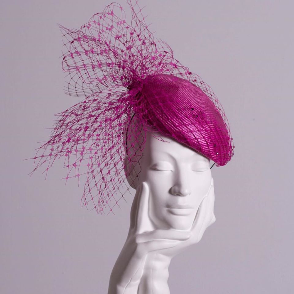 Her hat was a bespoke piece by William Chambers, with similar styles coming in at £630