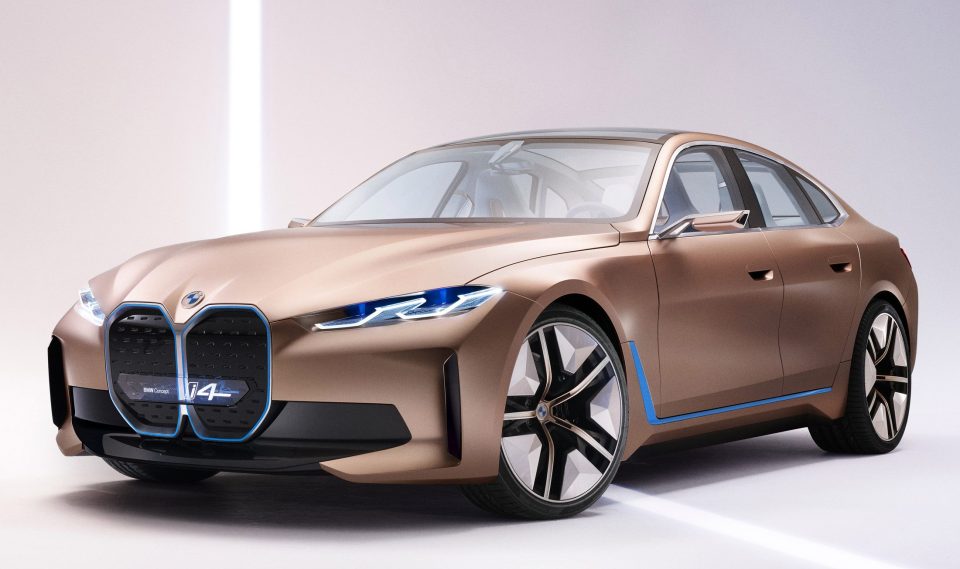  BMW is focusing on a range of EVs including an iX3 SUV and i4 saloon, above