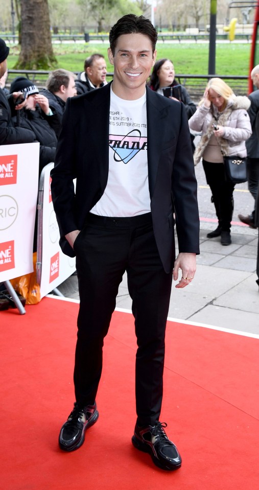 Joey Essex made a solo appearance on the red carpet