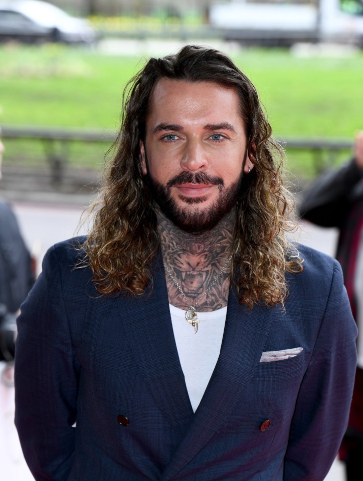 Towie star Pete Wicks posed for photographers