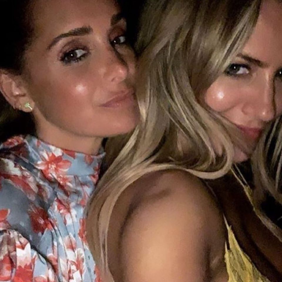  Louise Redknapp paid a heartfelt tribute to her friend Caroline Flack after the late star's funeral earlier today