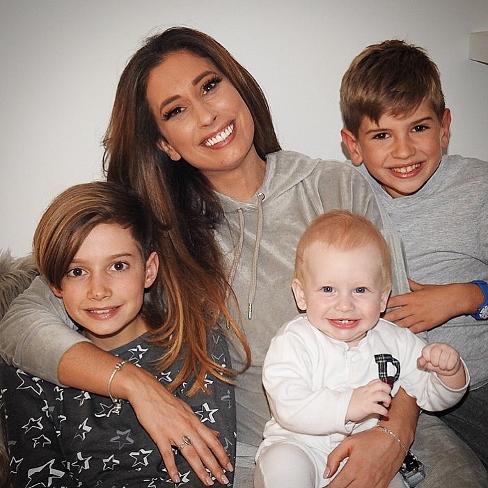 Stacey has three boys, Zach, Leighton and Rex