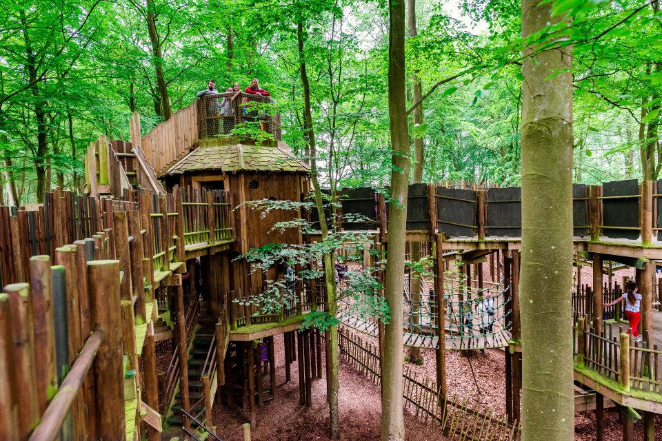  The park is based on the BeWILDerwood book series