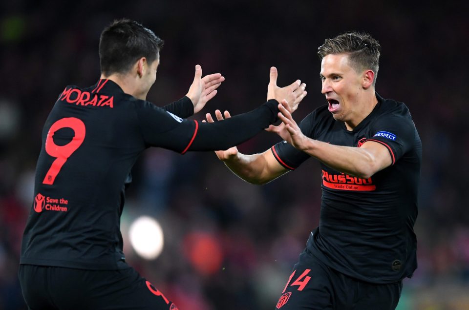  Marcos Llorente's extra time double sent Liverpool crashing out of the Champions League