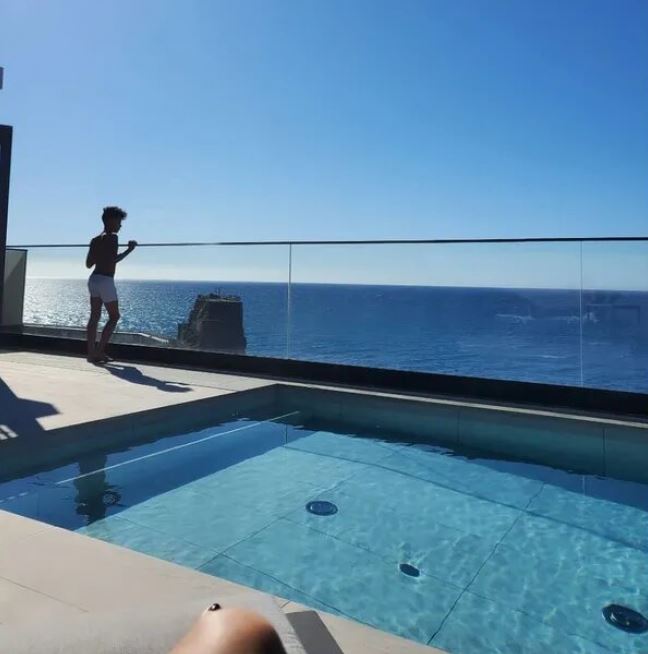  Ronaldo's amazing apartment in Madeira has a rooftop pool