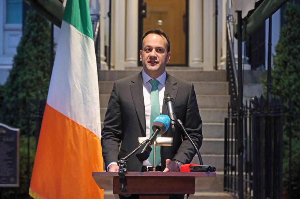  Leo Varadkar has announced a general shutdown in Ireland