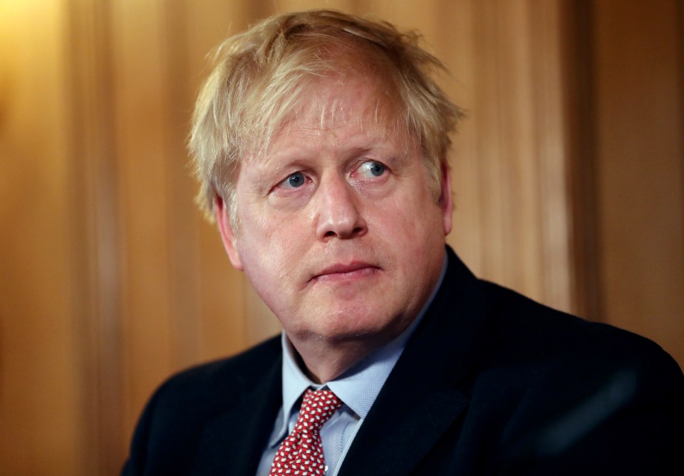  British PM Boris Johnson addressed coronavirus outbreak at Downing Street in London following today's COBRA meeting