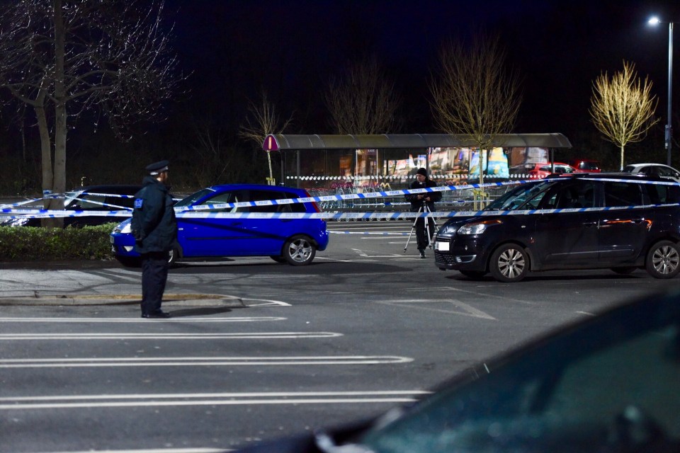  Three pedestrians were injured in Devon after a man allegedly went on a rampage at a Sainsbury's car park