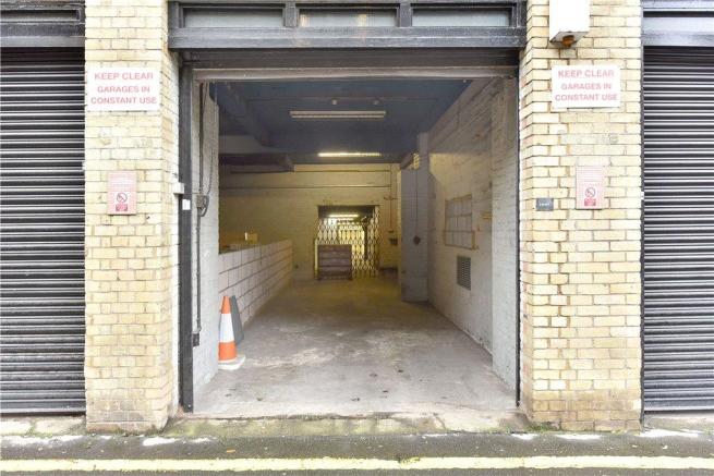  A London garage has been listed on the market for a whopping £750k