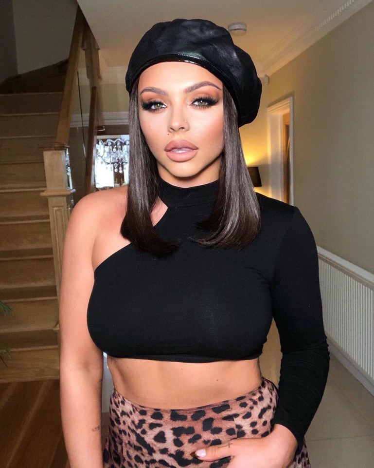  Jesy showed off her chiselled abs as she glammed up for a date night with Chris Hughes