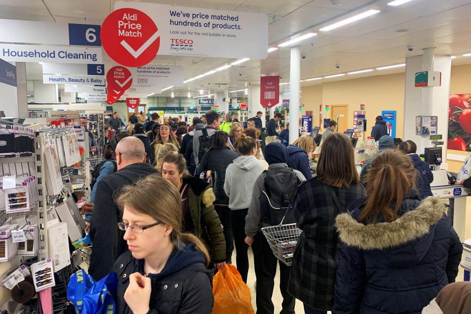 Health Secretary Matt Hancock has pleaded with shoppers to ‘consider the impact that their stocking up might have on others’