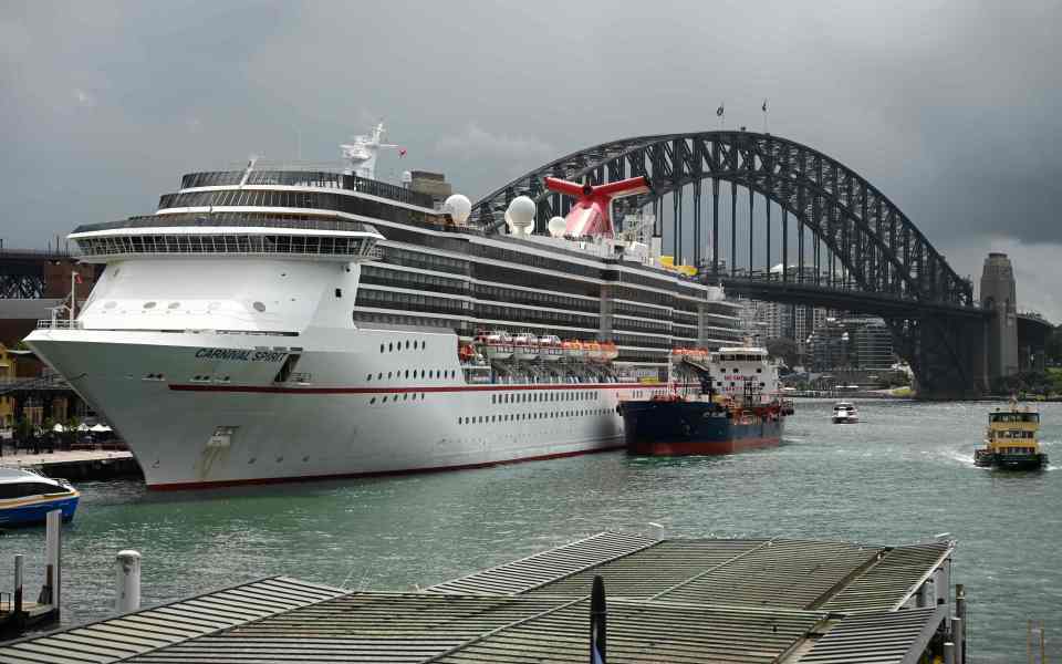  Australian Prime Minister Scott Morrison has announced all cruise ships will be banned entirely from docking in Australia