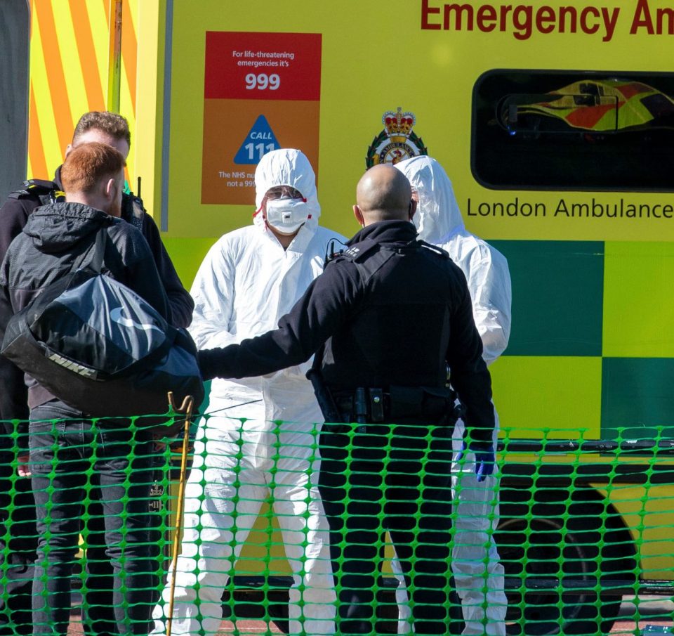  The face masks were being urgently ferried for over-stretched UK medics battling coronavirus