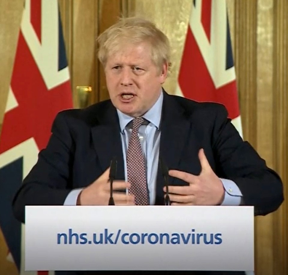 Boris Johnson laid out his latest virus battle plan in a statement today