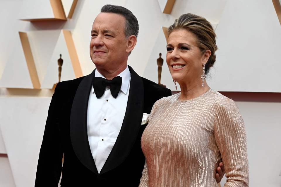  Hanks and wife Rita Wilson are both suffering with the disease