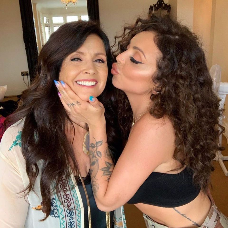  Jesy is in coronavirus self-isolation with her mum Janice