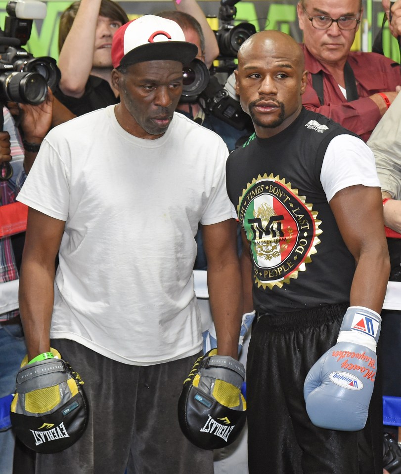  Roger Mayweather passed on his ring know-how to nephew Floyd