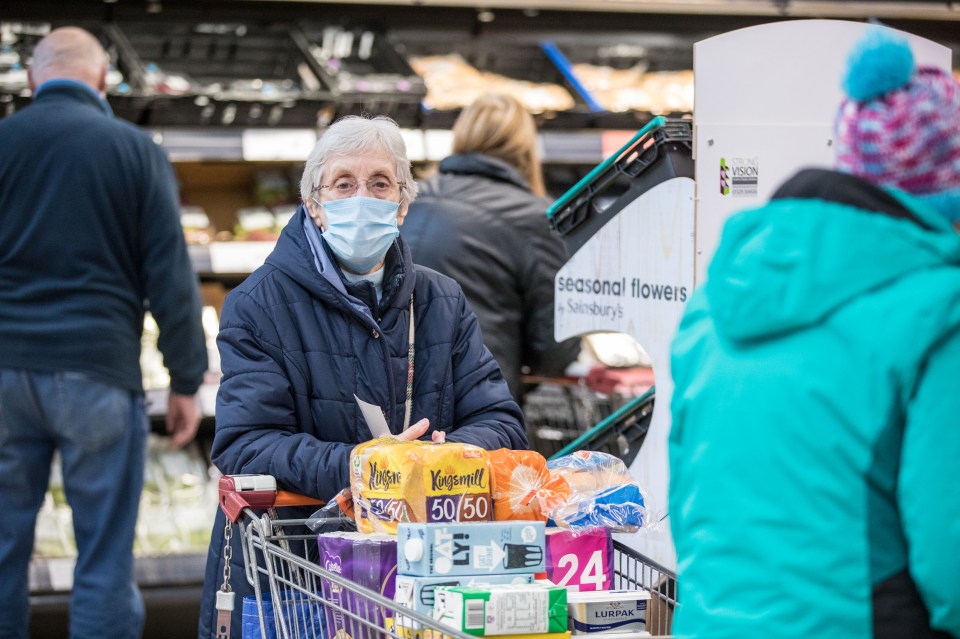  The elderly have been left without many essential goods as the public stockpile amid the coronavirus breakout