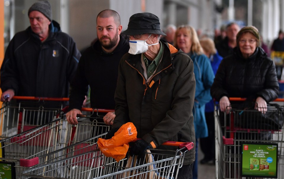 People have been panic-buying since the coronavirus crisis hit, forcing supermarkets to ration items for the first time since WW2