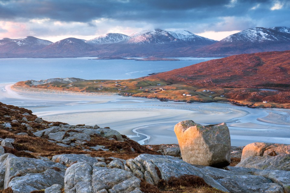  Dr Kenny Muir won the competition with his photos of the snowy Scottish Mountains