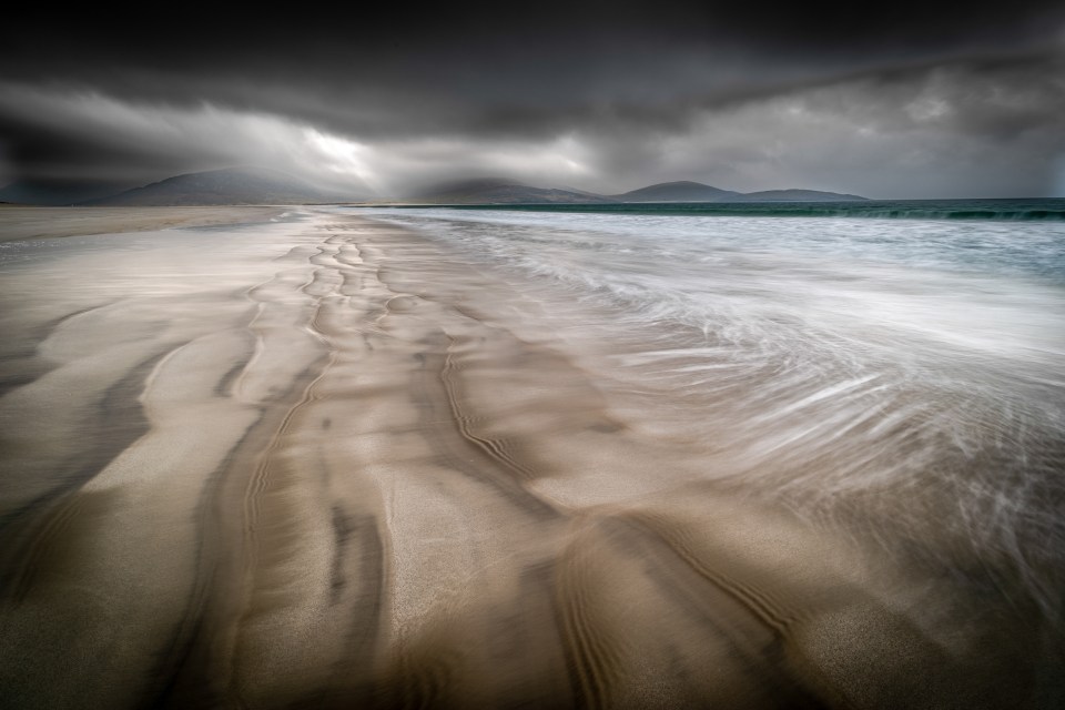  A photo by Bill Ward of a Scottish beach