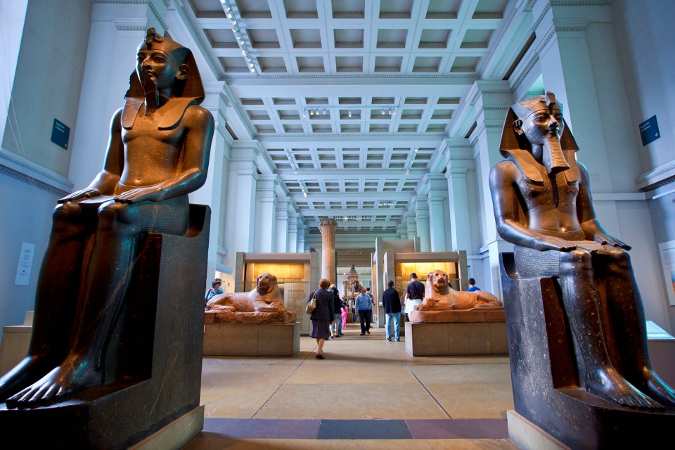  Explore the British Museum and scroll through the ages