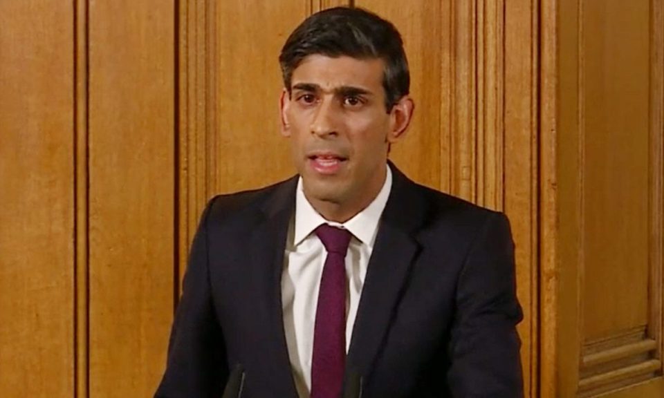  Rishi Sunak announced a £30bn VAT payment holiday for firms