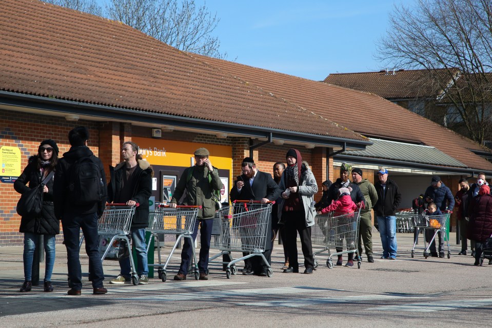  One NHS worker described scenes in Dudley as a 'disgrace'