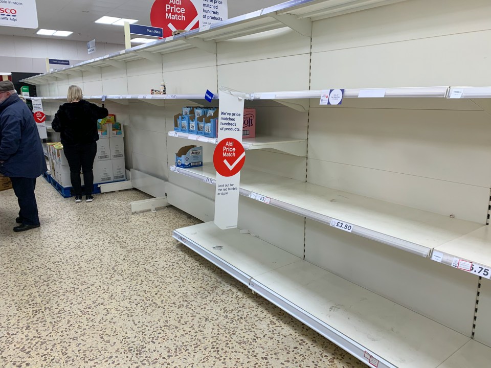  The government has urged people to stop panic buying